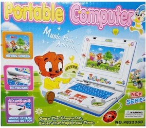 Laptop Medvedic za Decu NOV Muzicki Laptop za Decu 3D Slika