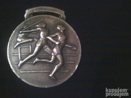 Srebrna medalja atletskog saveza Jugoslavija