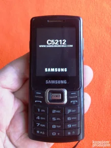 Samsung C 5212 DUAL SIM, SRPSKI, za sve mreze.