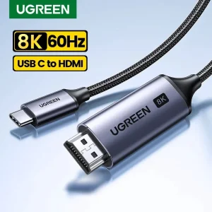 UGREEN USB-C na HDMI kabl 4K/60Hz 8K/60Hz 4K/120Hz usbc 1m 2