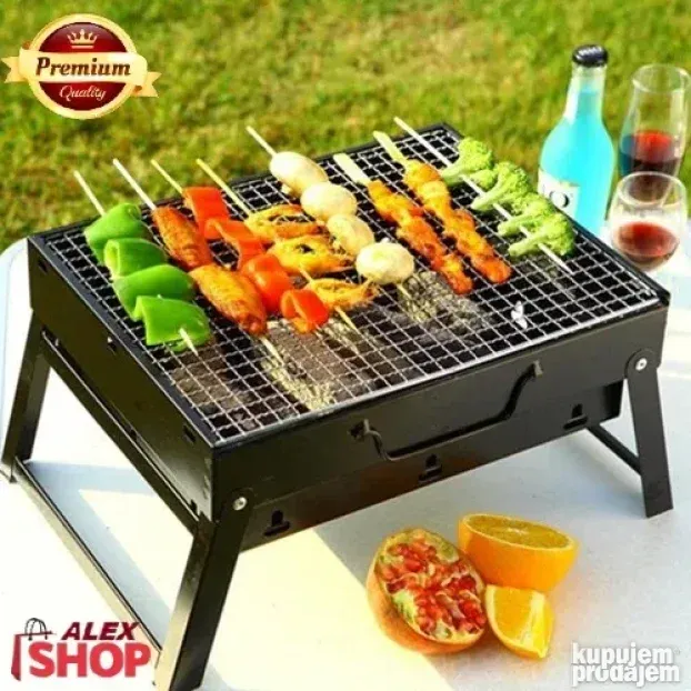 Savršeni pratilac za putovanja i izlete Prenosivi roštilj