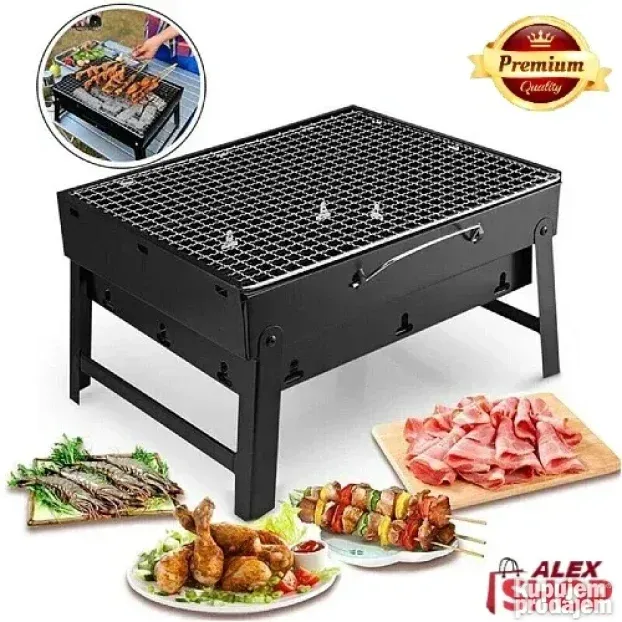 Savršeni pratilac za putovanja i izlete Prenosivi roštilj