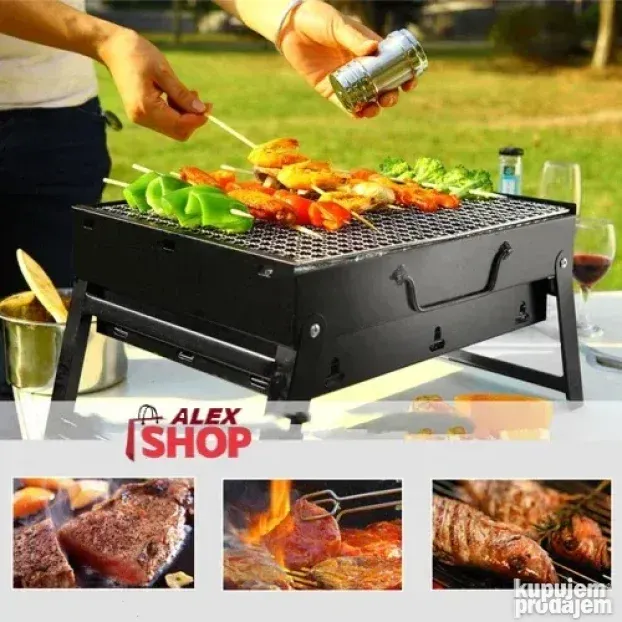 Savršeni pratilac za putovanja i izlete Prenosivi roštilj