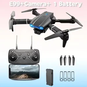 Dron E99 PRO, kamera, baterija + torba