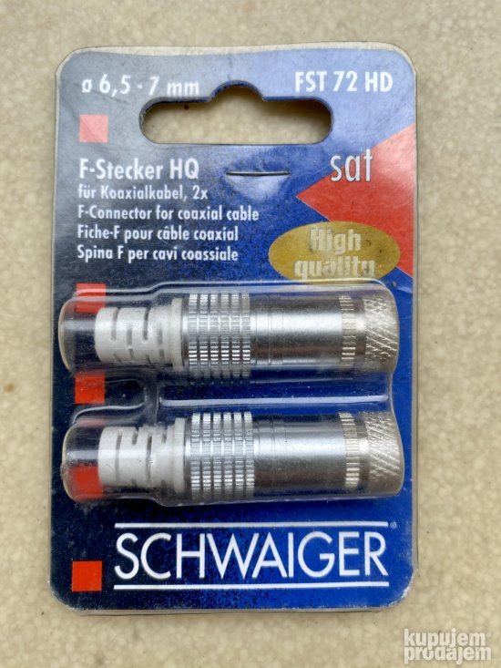 Schwaiger FST 72HD 531 HQ F Twist-on connector