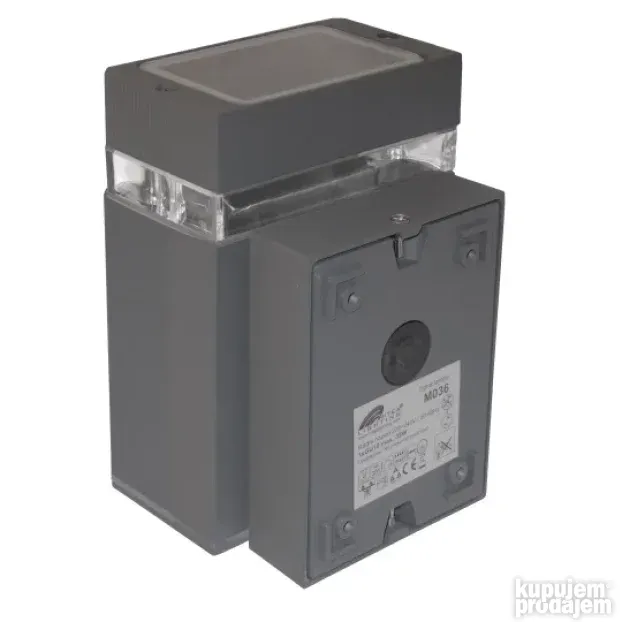 ANTRACIT SIVA 1xGU10 max.35W lampa zidna IP44