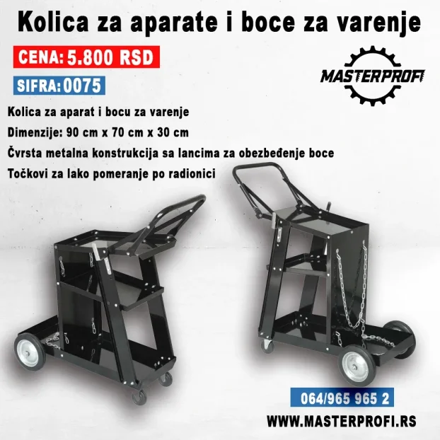 Kolica za aparate za varenje