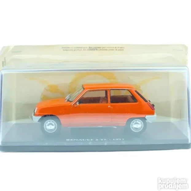 RENAULT 5TL , Orange , 1973, 1:24