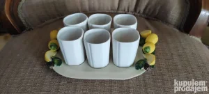 Porcelanski set za zestinu