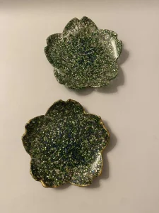 Lotos šatulice, podmetač, pepeljare, od epoksi smole