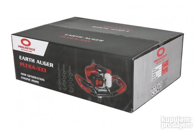 Bušač rupa ProLineTech 62cc sa tri burgije +RACUN!