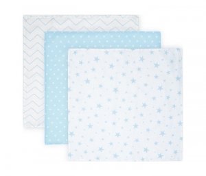 Lorelli Pamucna Pelena Trio 80x80cm Plava