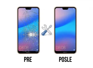 Huawei P20 Lite REPARACIJA-Zamena polomljenog stakla ekrana
