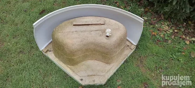 Tus kada za ugao kabina 88cm moguc prevoz