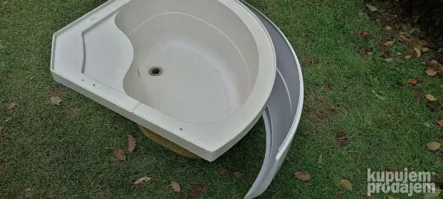 Tus kada za ugao kabina 88cm moguc prevoz