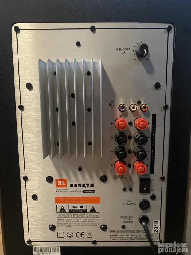 JBL SC200 sat+ SUB200/230 (40%off)