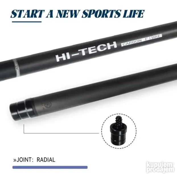 Oem U3 High Tech karbon 12.4mm radial + ekstenzija