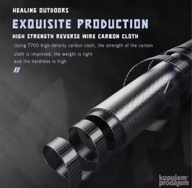 Oem U3 High Tech karbon 12.4mm radial + ekstenzija