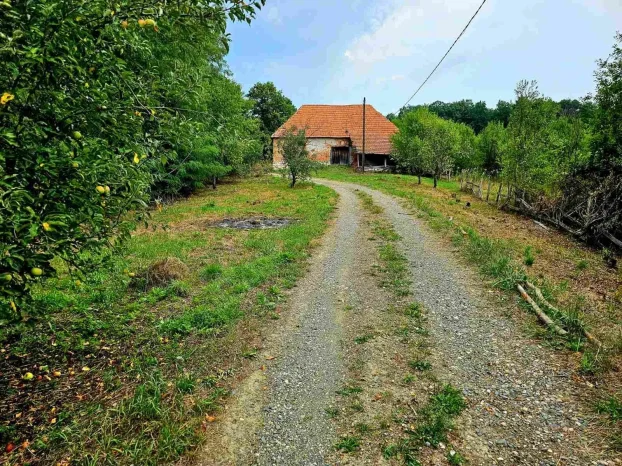 Imanje sa kućom i pomoćnim zgradama