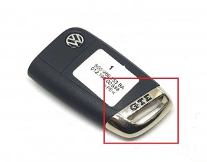 Novo VW GTE - Skoda Seat GTE Metalna Kapa Ključa Novo