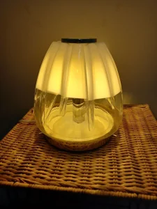 Toni Zuccheri for VeArt Italy 70s table lamp