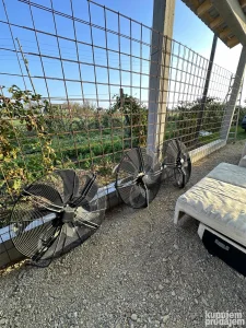 Ventilatori za ventilaciju farmi i slicno