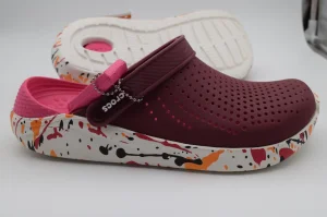 Crocs literide purple artist