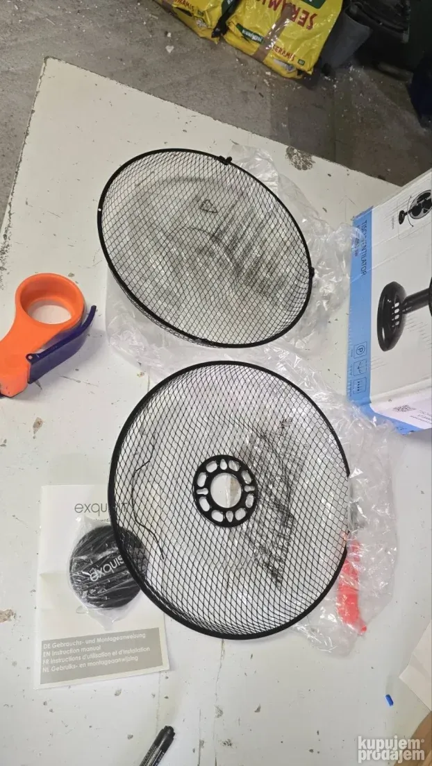 Exquisit VT 34063 sw ventilator, 35W, 3 nivoa snage, crna