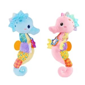 Plišana igračka za bebe morski konjić uspavljivanje zvečka