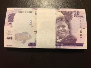 Malawi 20 kwacha.unc.100 novčanica.