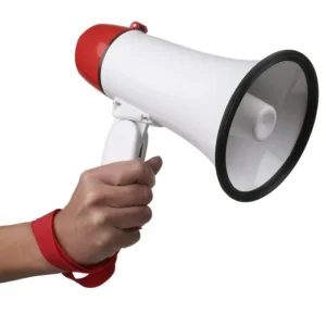 NOVO! Megafon Sa Punjivom Baterijom