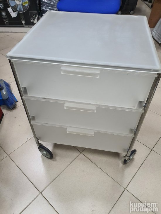 Kancelarijska Komoda sa 3 Fioke 64x50x46cm - Kartell