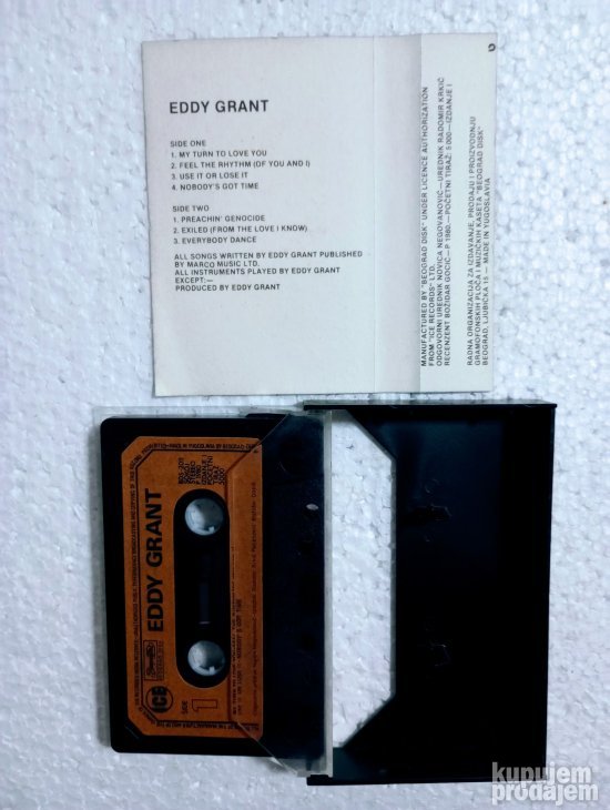 Eddy Grant-Love in exile-kaseta