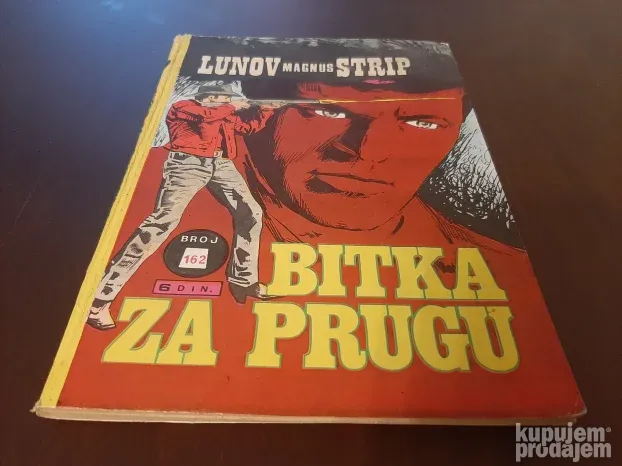 Lunov Magnus Strip 162 Bitka za prugu Kit Teler Mali rendzer
