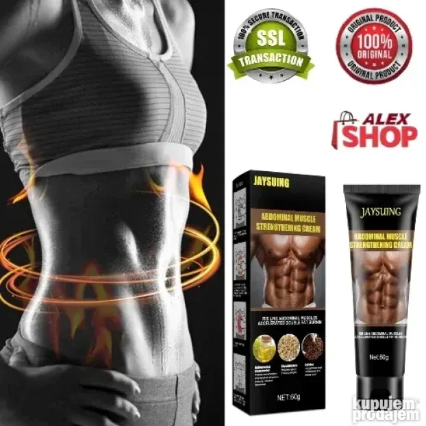 Prirodna krema protiv celulita za mršavljenje i čvršće trbuš