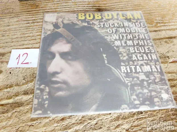 Bob Dylan-Stuck inside singl SP retko SSK