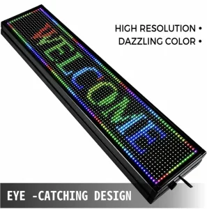 Led reklama, svetleca reklama 100x20 70x20