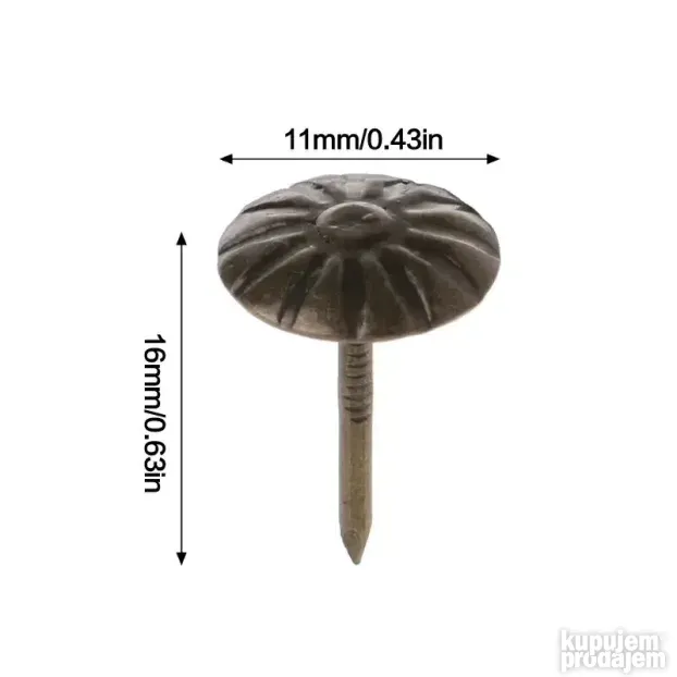 Ukrasni ekseri za drvo (50 kom)