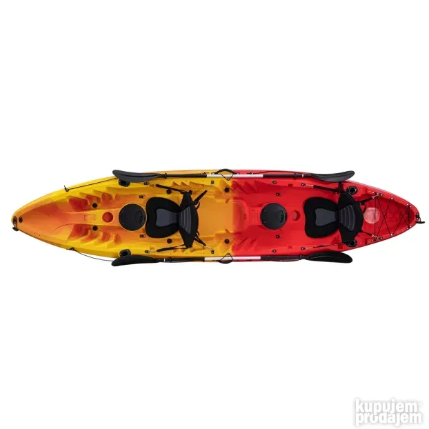 REZERVACIJA Kajak Egej 2+1 Tandem 3.7m 650e KOMPLET