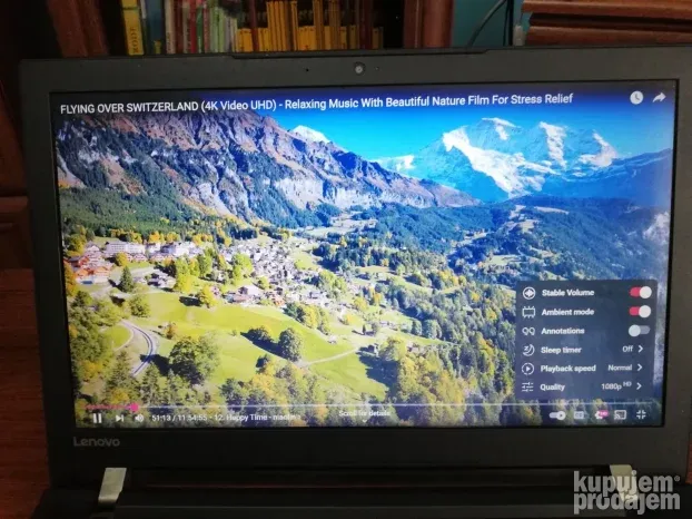 Lenovo 15,6"FHD i3-6006u Radeon530 8GB DDR4 SSD+HDD 1h+ bat.