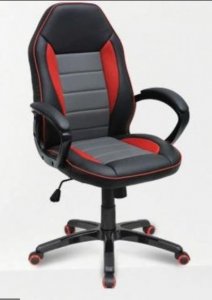 Gaming Stolica crveno siva ( Besplatna Postarina )