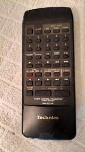 Technics Rak-sc310w Daljinski