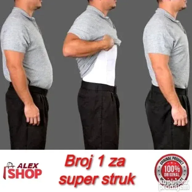 Majica steznik za savršen struk i smanjenje stomaka