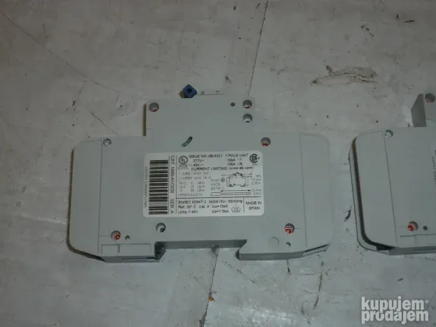 Allen Bradley automatski osigurac C 3A 277vAC 48vDC industr.