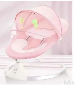 Električna ljuljaška za bebe njihalica pink  BBA-668