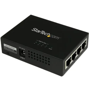 Startech 4-port Gigabit Midspan - Poe+ Injector - 802.3at/af