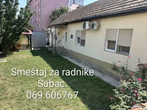 Smeštaj za radnike  Šabac