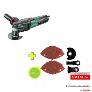 Multifunkcionalni alat Bosch PMF 350 CES + poklon