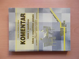 Komentar Zakona o nasledjivanju i Zakona o vanparnicnom post