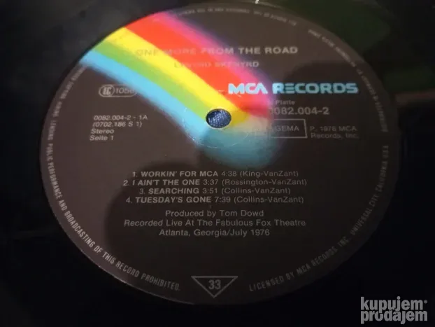 Lynyrd Skynyrd  -  One More From The Road 2LP rezervisano